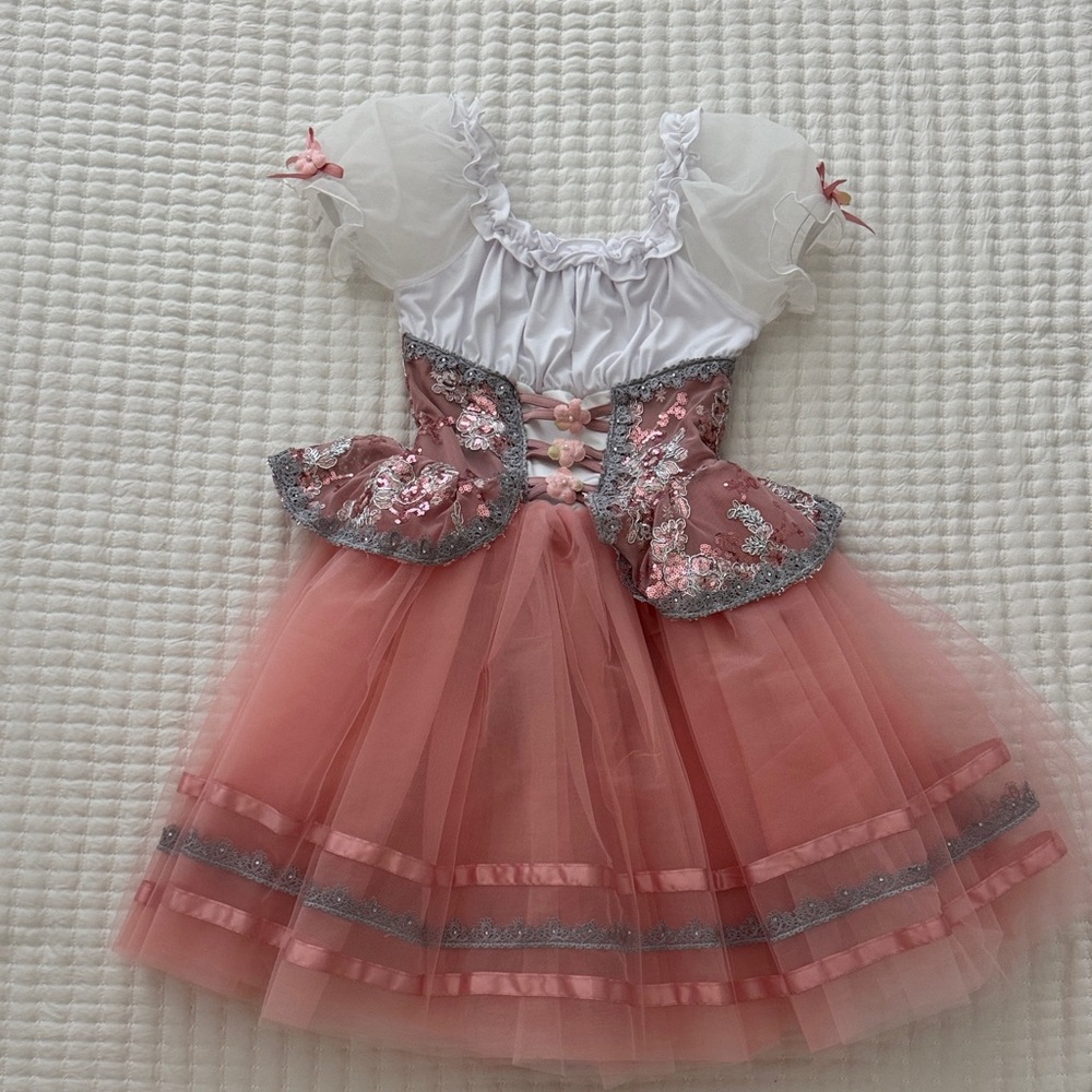 Weissman Blush and White Ballet Costume